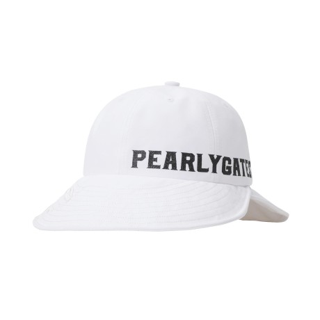 여성 바니 글리터 로고 더블챙 햇