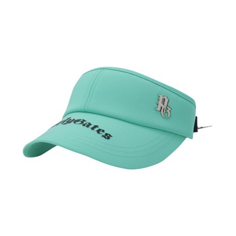 여성 메탈 심볼 리본 로고 썬바이저