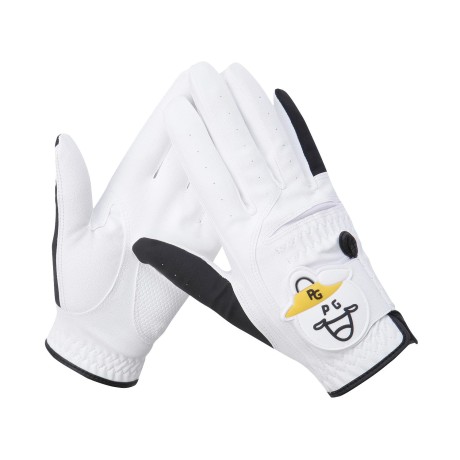 여성 러버 바니 벨크로 배색 양손 장갑