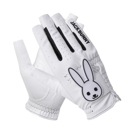 여성 잭바니 컬러 배색 네일컷 양손 장갑