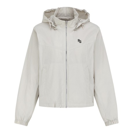 여성 후드 탈착 로고 웜 점퍼