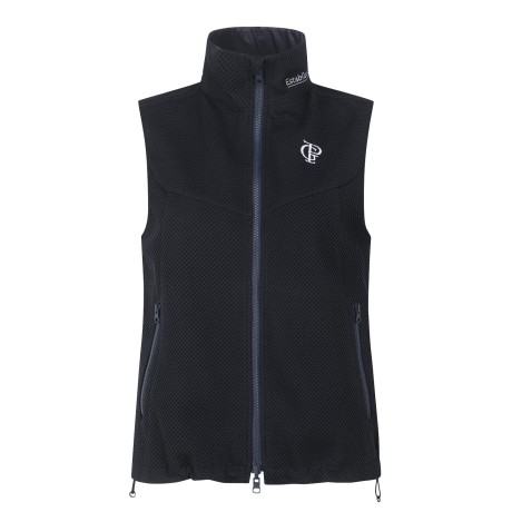 여성 도트에어 리버시블 집업 베스트