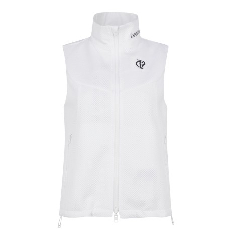 여성 도트에어 리버시블 집업 베스트