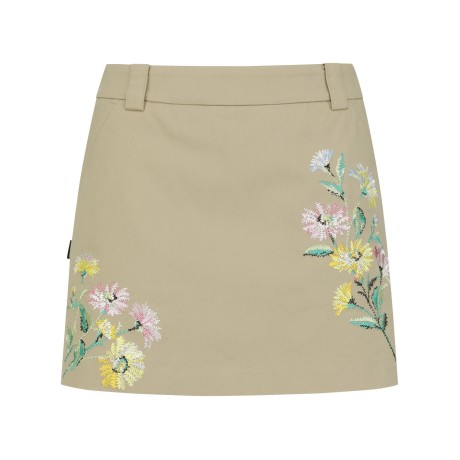 여성 플로럴 미니 큐롯 스커트