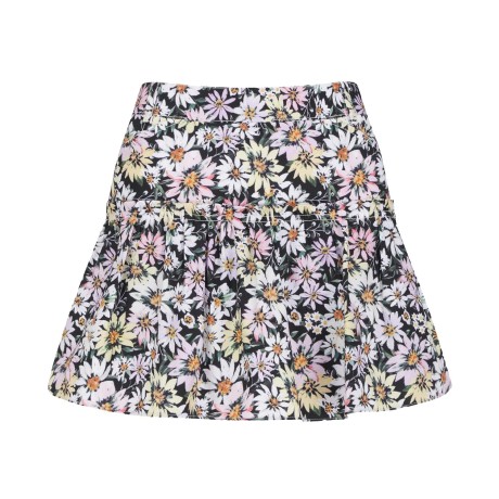 [ONLY BUCKET] 여성 백밴딩 플로럴 큐롯 스커트