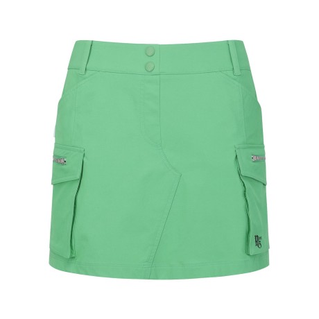 여성 지퍼 카고 포켓 큐롯 스커트