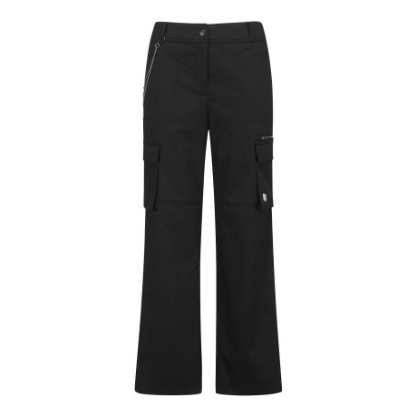 여성 체인 스트레이트 카고 팬츠