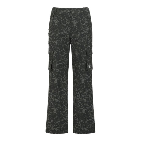 여성 체인 스트레이트 카고 팬츠