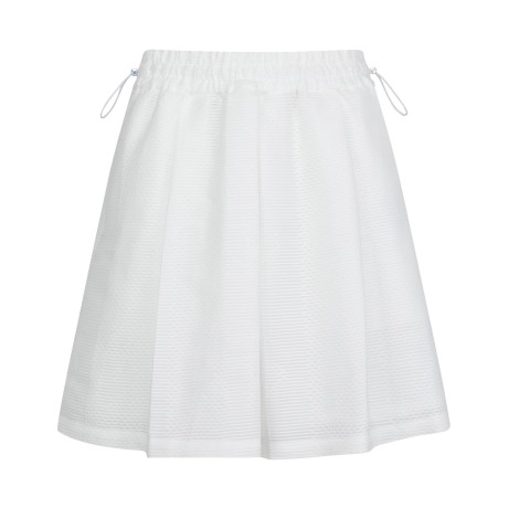 여성 P 로고 패턴 스트링 스커트