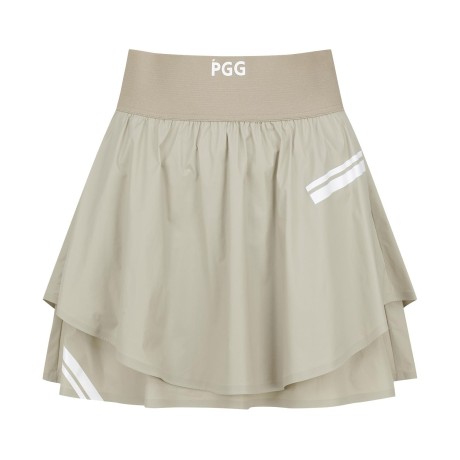 여성 PGG 밴딩 티어드 스커트