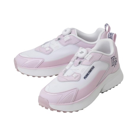 [ONLY BUCKET] 여성 리본 로고 컬러 배색 메쉬 골프화