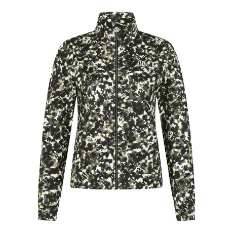 여성 카모콜라쥬 져지 집업 티셔츠