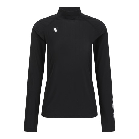 여성 모크넥 쿨링 긴팔 티셔츠