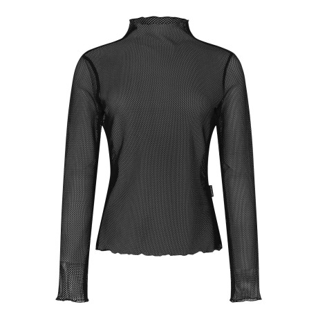 [냉감]여성 메쉬 하프넥 슬림 티셔츠