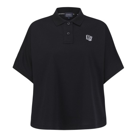 여성 돌먼 카라 반팔 티셔츠