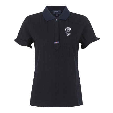 여성 하운드투스 프릴 커프스 칼라 티셔츠