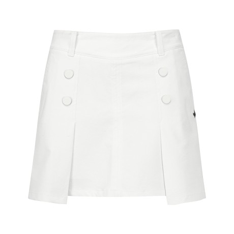 여성 언밸런스 플리츠 큐롯 스커트