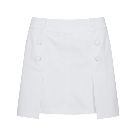 여성 언밸런스 플리츠 큐롯 스커트