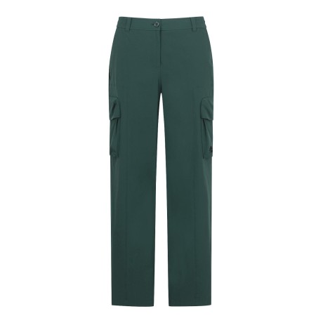 여성 카고 포켓 사이드 밴딩 팬츠