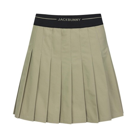 여성 잭바니 플리츠 큐롯 스커트