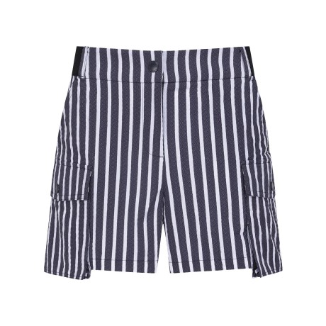 여성 사이드 밴딩 카고 숏 팬츠