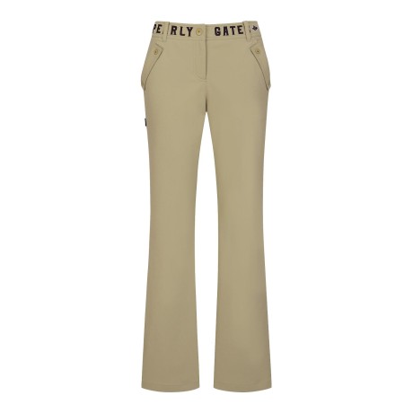 여성 컬러 테슬 키링 스트레이트 팬츠