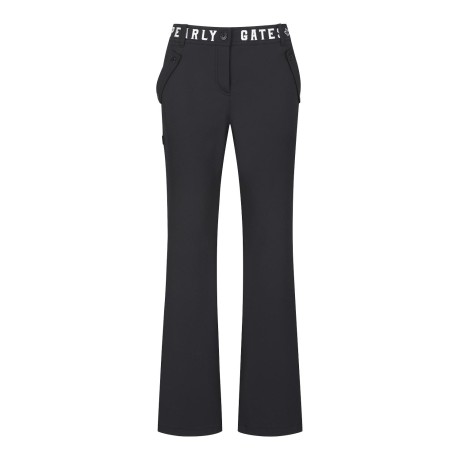 여성 컬러 테슬 키링 스트레이트 팬츠