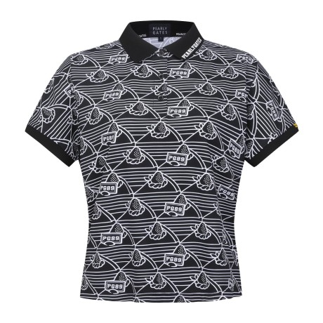 [냉감]여성 스트로베리 케이크 반팔 칼라 티셔츠