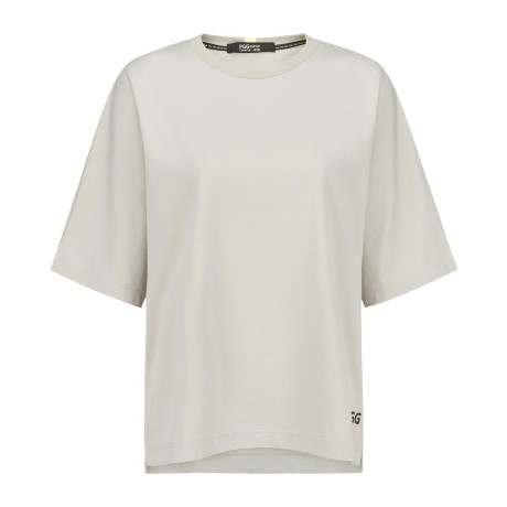 여성 PGG 오버핏 돌먼 반팔 티셔츠