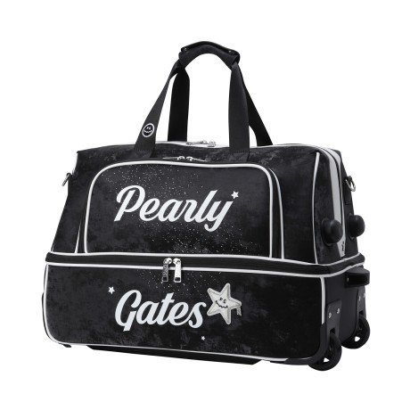 여성 스마일 로고 투웨이 휠 보스턴백