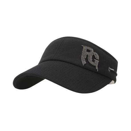 여성 로고 포인트 스트링 선바이저