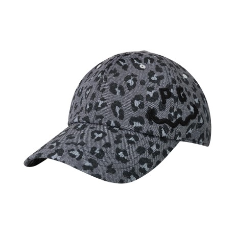 [가격 인하] 여성 코듀로이 스마일 볼륨 자수 볼캡