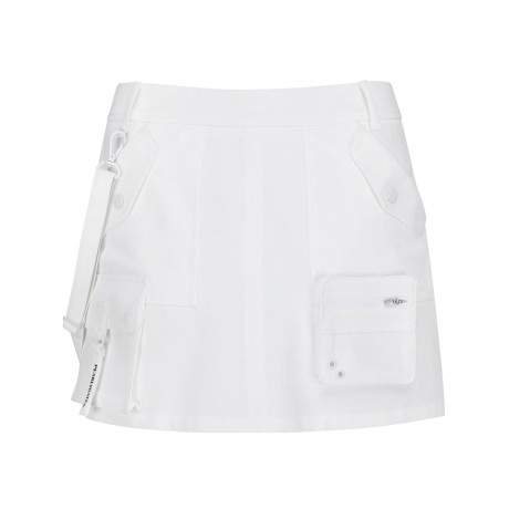 [가격인하] 여성 카라비너 스트랩 큐롯 스커트