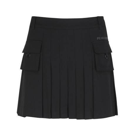 여성 플리츠 카고 밴딩 큐롯 스커트