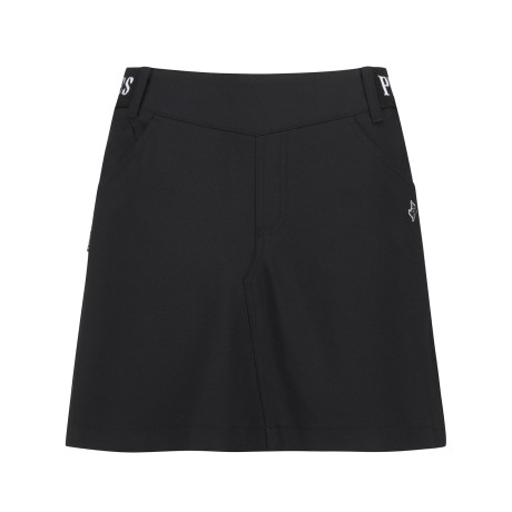 [가격인하] 여성 로고 밴딩 언발 플라운스 스커트