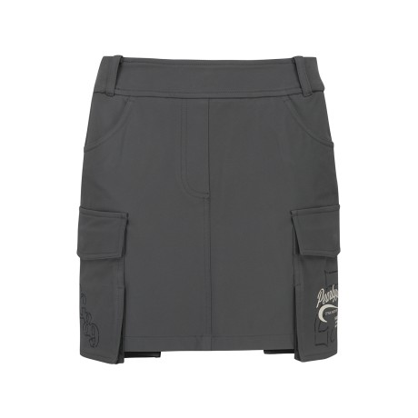 [가격인하] 여성 카고 포켓 사이드 밴딩 큐롯 스커트