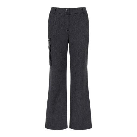 [가격 인하] 여성 카고 포켓 레터링 조거 팬츠