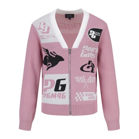 [가격인하] 여성 컬러 패턴 집업 가디건