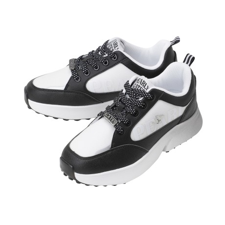 [가격 인하] 여성 논스파이크 컬러 믹스 로고 골프화