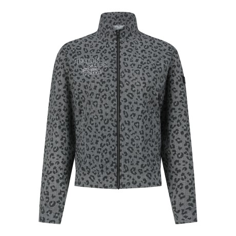 [가격 인하] 여성 패턴 로고 집업 티셔츠