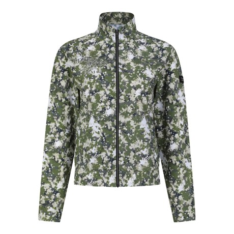 [가격 인하] 여성 패턴 로고 집업 티셔츠