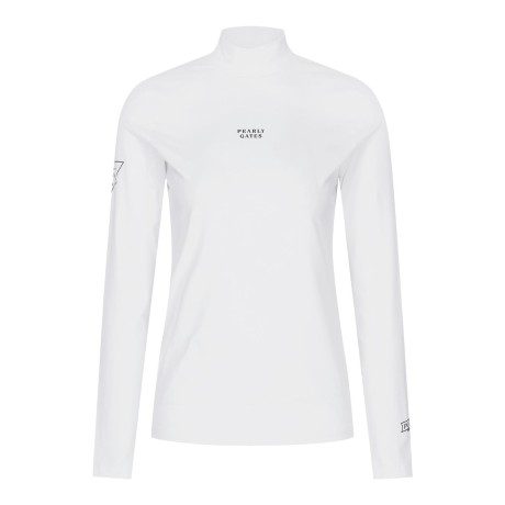 여성 로고 포인트 모크넥 베이스 레이어