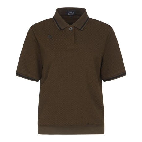 [가격인하] 여성 허니비 와플 칼라 반팔 링거 티셔츠