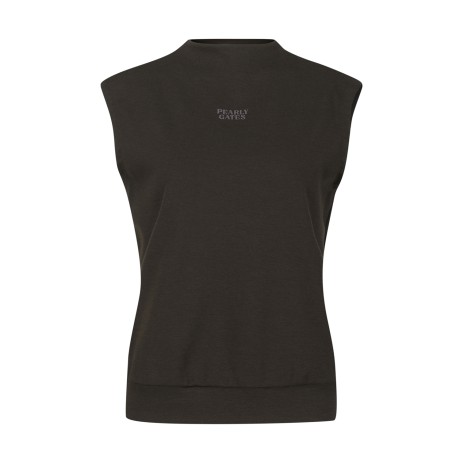 [가격인하] 여성 로고 슬리브리스 티셔츠