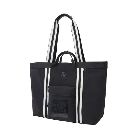 여성 스마일 빅 포켓 쇼퍼백