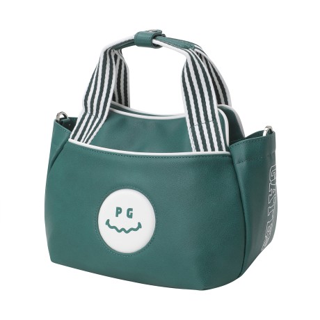 여성 배색 스마일 투웨이백