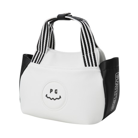 여성 배색 스마일 투웨이백