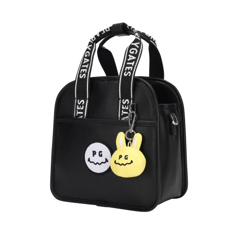 여성 로고 핸들 스마일 토트백 & 키링