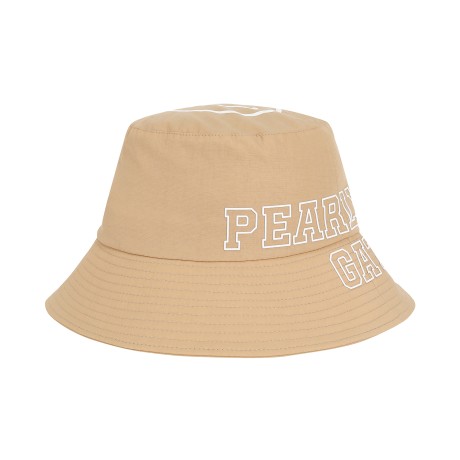 여성 로고 스마일 메쉬 버킷햇