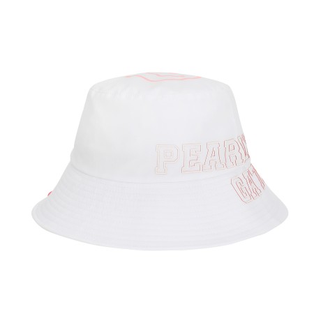 여성 로고 스마일 메쉬 버킷햇